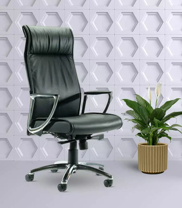 High Back Black Chair