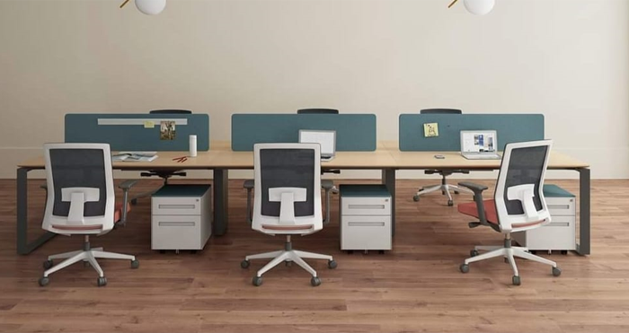 Open Office Workstation for 6 Person | WS-24