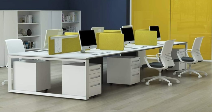 Dynamic Office Workstation for 6 Person | WS-28