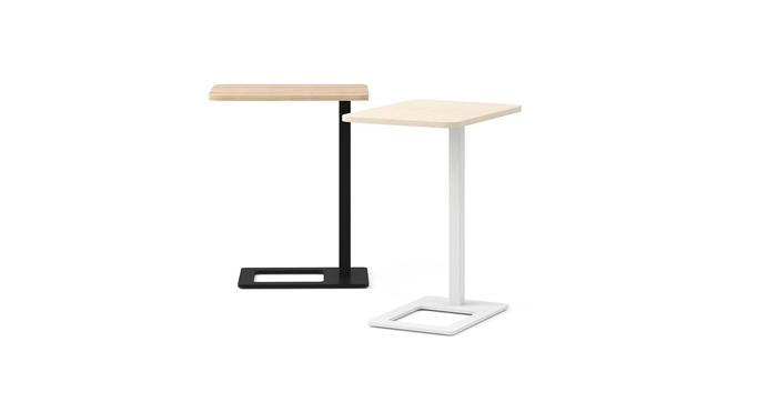 White Stainless Coffee Table