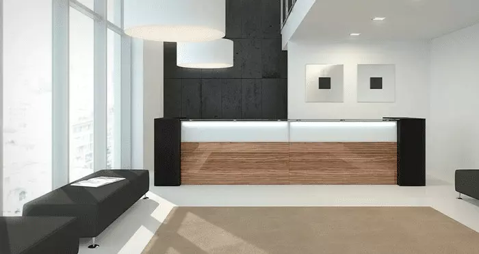 Luxury Acrylic Reception Desk | RD-53