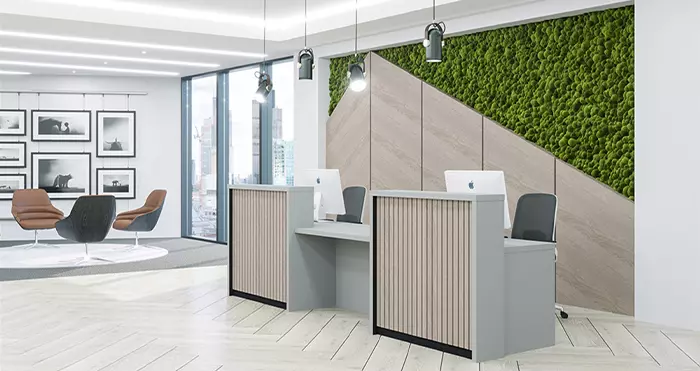 Best Reception Desk for 2 Person | RD-40
