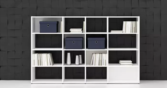 White Bookcase | Storage & Filings | SF-30