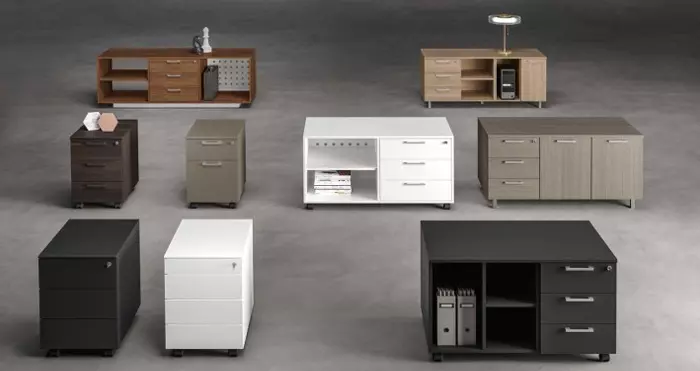 Office Table with Drawers | FS-38