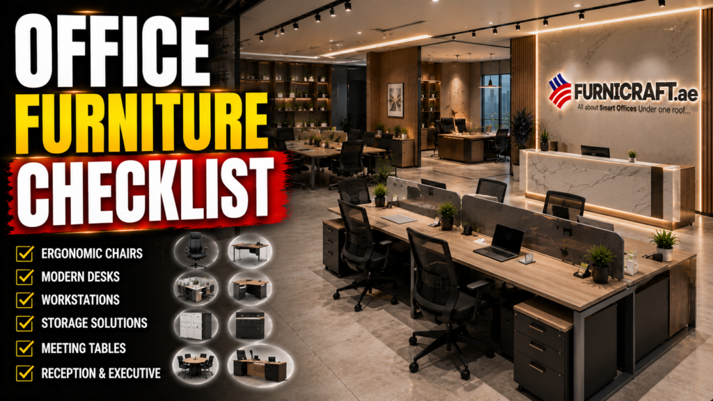 Checklist You Need For Buying Office Furniture UAE