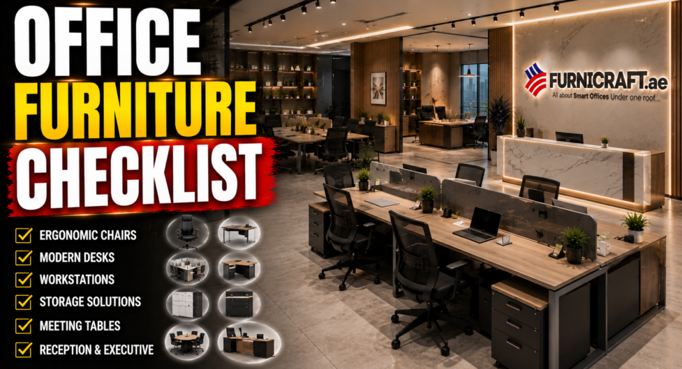 Checklist You Need For Buying Office Furniture UAE