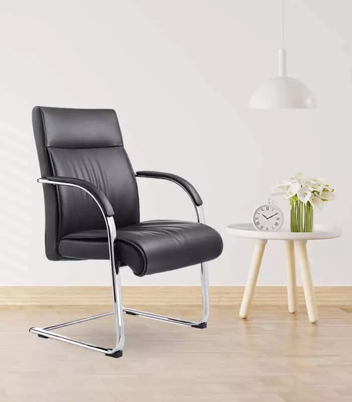 Black Visitor Chair