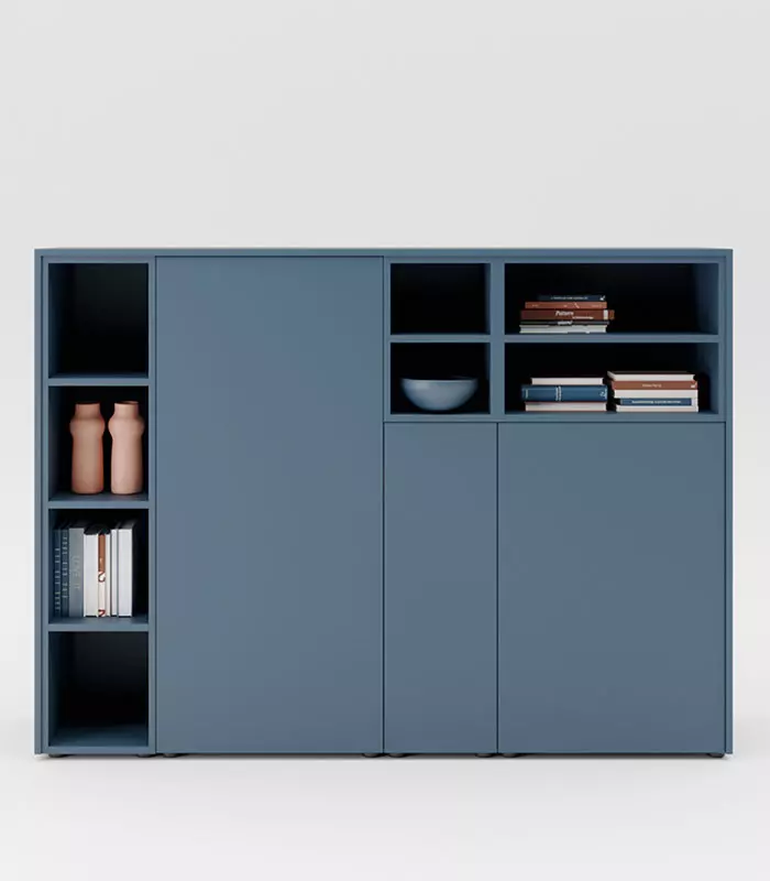Contemporary Blue Office Storage & Filings | SF-61