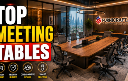 Top Meeting Tables To Buy In Dubai For Modern Offices