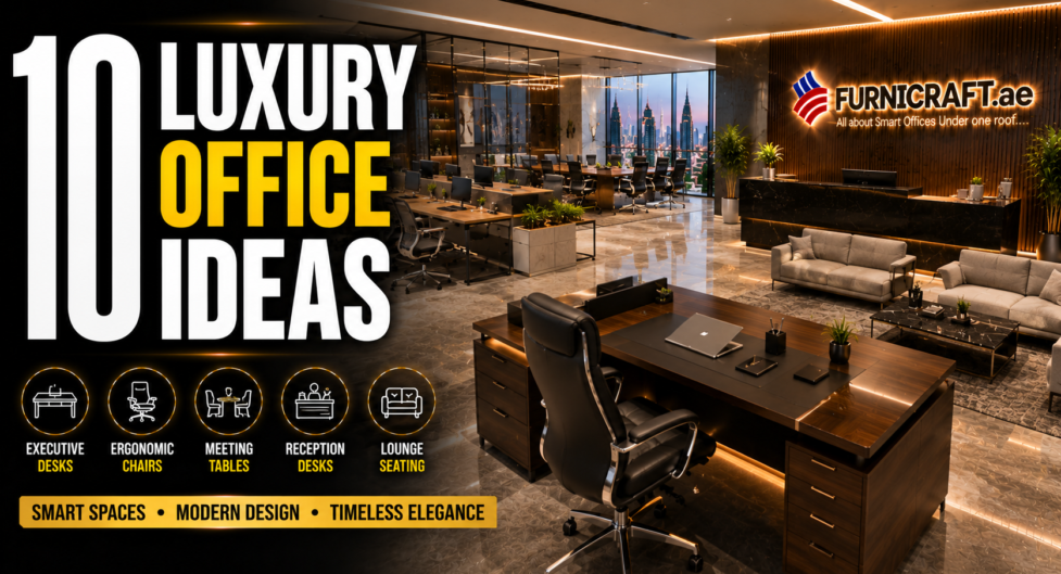 10 Luxury Office Ideas for Dubai’s Modern Workspaces
