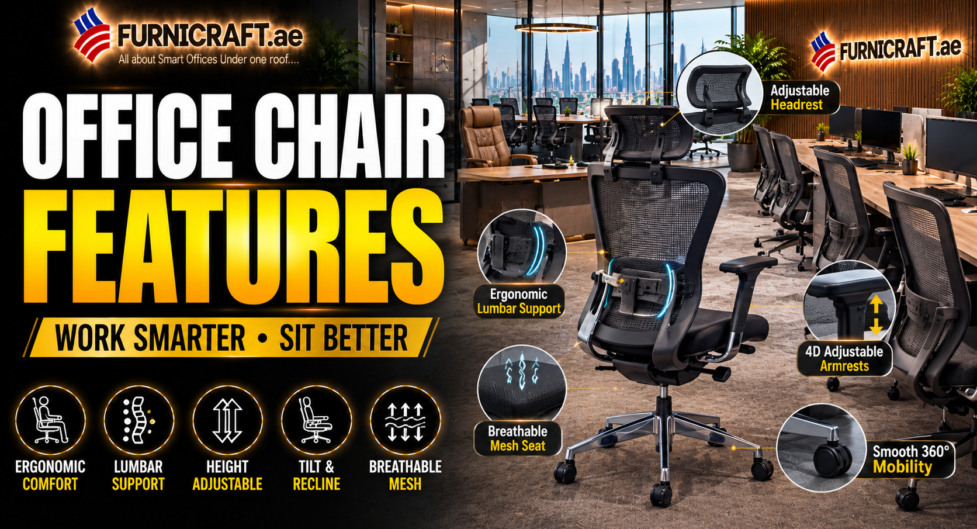 Key Features To Look For In Office Chairs In Dubai Guide