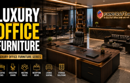 Luxury Office Furniture Series For Corporate Dubai Offices