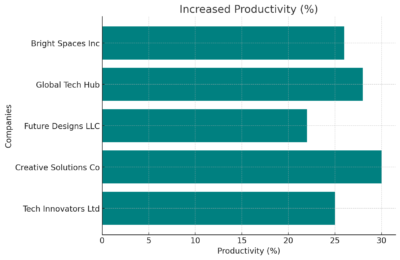 Increased Productivity (%) 