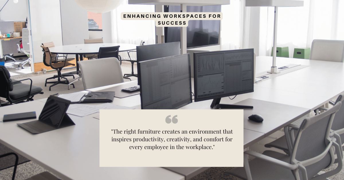 The Purpose of Office Furniture: Enhancing Workspaces for Success