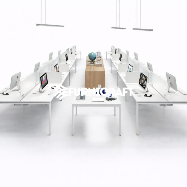 Office Workstation with No Drawer for 8 Person WS-04