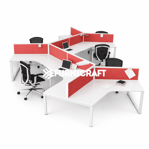 120 Degree Workstation (3 Person) | WS-32120 Degree Workstation (3 Person) | WS-32