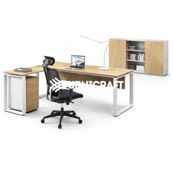 Metal Manager L Shaped Desk OD-55