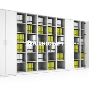 Modern Steel Office Storage & Filings with Shelf -03