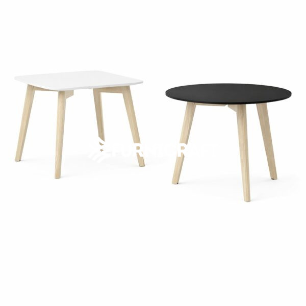 Wood Round Coffee Table