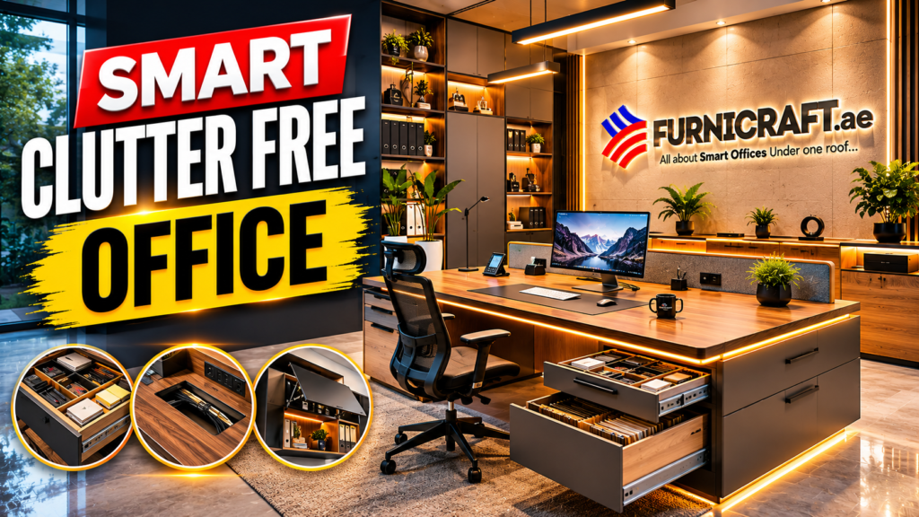 How To Create A Clutter Free Office With Smart Furniture