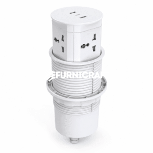 Pop-Up Power Socket with USB Ports